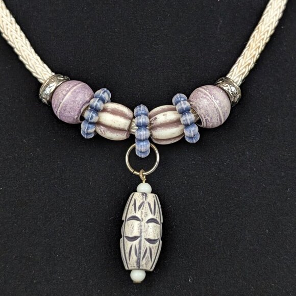 (2/$20) Bohemian Beaded Choker Necklace - Picture 5 of 5